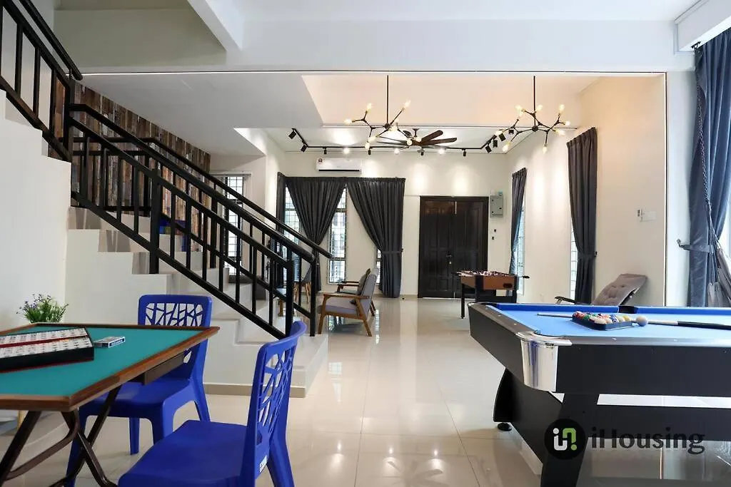 فيلة فيلا ملقافي Giganticpool/Jacuzzi/Ktv/Cheng Area By I Housing